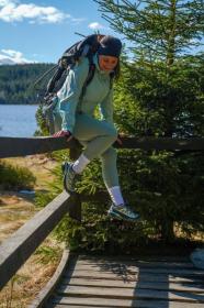 Husky Neoni L black dámská hardshell bunda