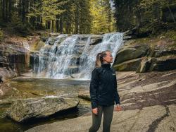 Husky Neoni L black dámská hardshell bunda