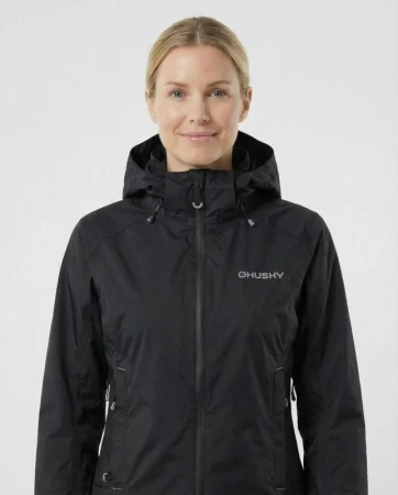 Husky Neoni L black dámská hardshell bunda