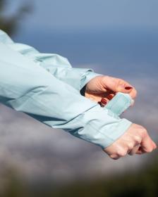 Husky Neoni L light blue dámská hardshell bunda