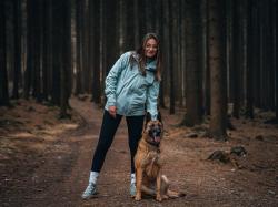 Husky Neoni L light blue dámská hardshell bunda