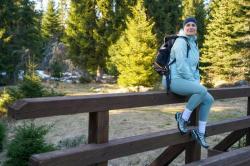 Husky Neoni L light blue dámská hardshell bunda