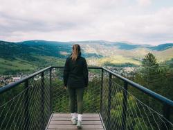 Husky Neoni L light blue dámská hardshell bunda