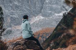 Husky Neoni L light blue dámská hardshell bunda