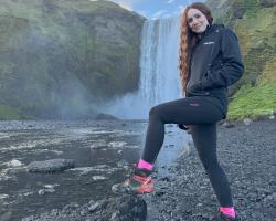 Husky Neoni L light blue dámská hardshell bunda