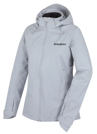 Husky Neoni L light blue dámská hardshell bunda