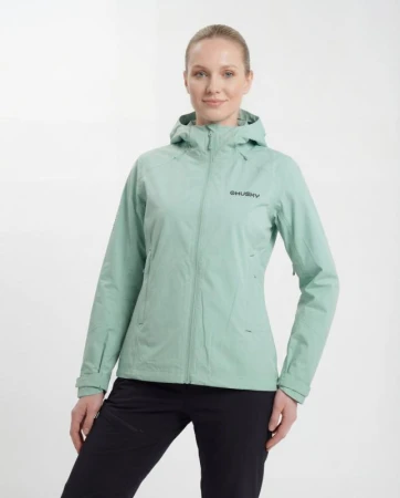 Husky Neoni L mint dámská hardshell bunda