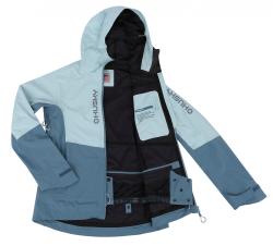 Husky Nicco L mint/turquoise dámská lyžařská bunda