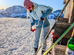 Husky Nicco L mint/turquoise dámská lyžařská bunda