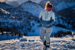 Husky Nicco L mint/turquoise dámská lyžařská bunda