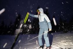 Husky Nicco L mint/turquoise dámská lyžařská bunda