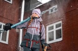 Husky Nicco L mint/turquoise dámská lyžařská bunda