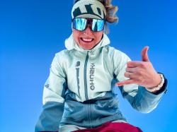 Husky Nicco L mint/turquoise dámská lyžařská bunda