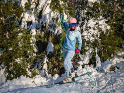 Husky Nicco L mint/turquoise dámská lyžařská bunda