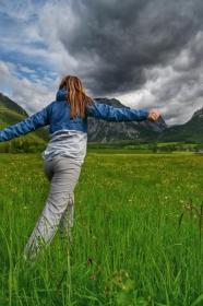 Husky Nickin L blue dámská hardshell bunda