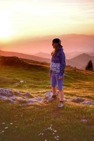 Husky Nickin L blue dámská hardshell bunda