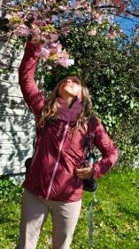 Husky Nickin L pink dámská hardshell bunda