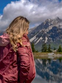 Husky Nickin L pink dámská hardshell bunda