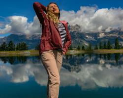 Husky Nickin L pink dámská hardshell bunda