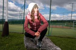 Husky Nickin L pink dámská hardshell bunda