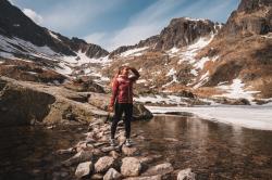 Husky Nickin L turquoise dámská hardshell bunda