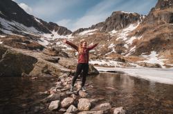 Husky Nickin L turquoise dámská hardshell bunda