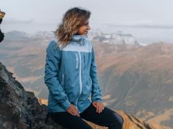 Husky Nickin L turquoise dámská hardshell bunda