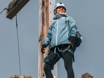 Husky Nickin L turquoise dámská hardshell bunda