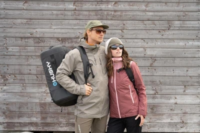 Husky Nickin L turquoise dámská hardshell bunda