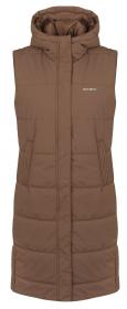 Husky Nilo L brown dámská hardshell vesta