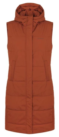 Husky Nilo L faded orange dámská hardshell vesta