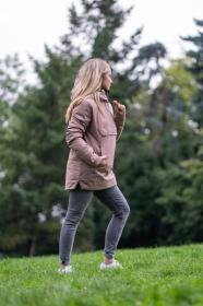 Husky Nesebi L black dámská hardshellová plněná bunda