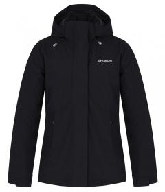 Husky Nurme L black dámská hardshellová plněná bunda