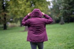 Husky Nurme L light mint dámská hardshellová plněná bunda