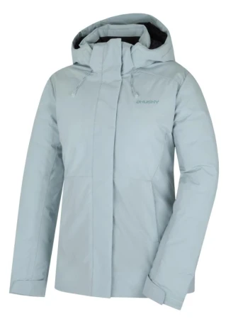 Husky Nurme L light mint dámská hardshellová plněná bunda