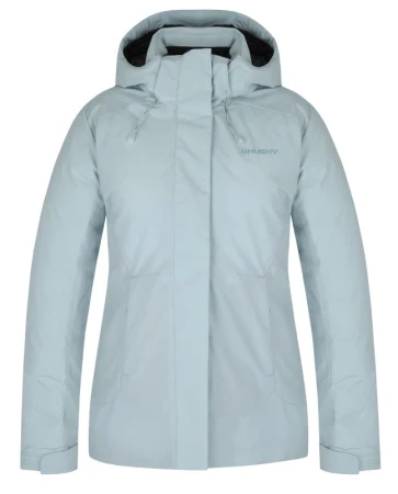 Husky Nurme L light mint dámská hardshellová plněná bunda