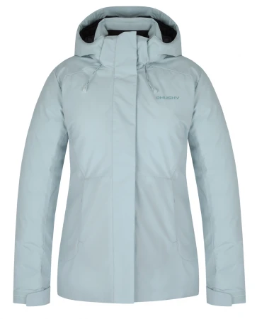 Husky Nurme L light mint dámská hardshellová plněná bunda