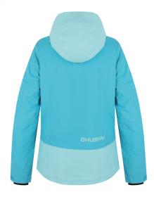Husky Gambi L blue/turquoise dámská lyžařská bunda