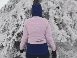 Husky Gambi L blue/turquoise dámská lyžařská bunda