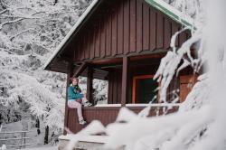 Husky Gambi L blue/turquoise dámská lyžařská bunda