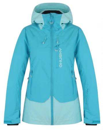 Husky Gambi L blue/turquoise dámská lyžařská bunda
