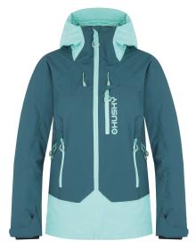Husky Gambi L turquoise/mint dámská lyžařská bunda