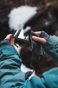 Husky Gambi L turquoise/mint dámská lyžařská bunda