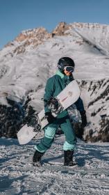 Husky Gambi L turquoise/mint dámská lyžařská bunda