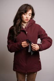 Husky Gato L dark bordo dámska lyžiarska bunda Husky Gato L dark bordo dámska lyžiarska bunda