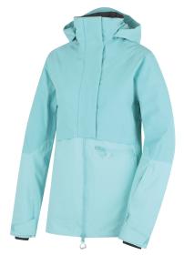 Husky Gato L light turquoise dámska lyžiarska bunda