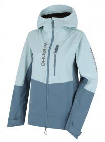 Husky Nicco L mint/turquoise dámská lyžařská bunda