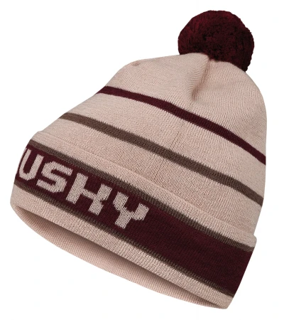 Husky Meralp beige dámská merino čepice