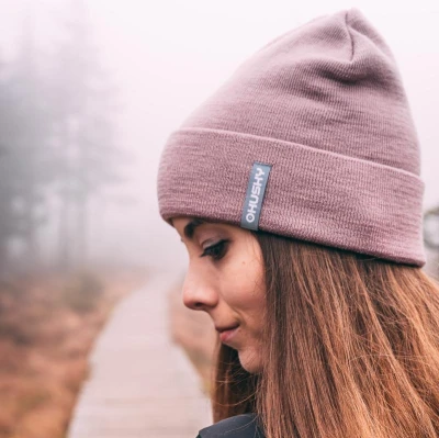 Husky Merhat 4 black dámská merino čepice
