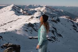 Husky Merhat 4 blue dámská merino čepice